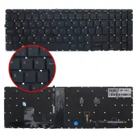 HP M53307-141, M53308-141, M53309-141 Klavye Işıklı (Siyah TR)