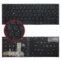 HP EliteBook Folio 6037B0158919 Klavye Işıklı (Siyah TR)