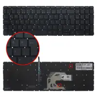 HP ProBook L45090-001, L45090-141 Klavye Işıklı (Siyah TR)