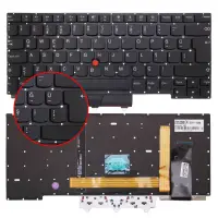 Lenovo ThinkPad E14 Gen1 Type 20RA, 20RB Klavye Işıklı (Siyah TR)