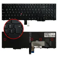 Lenovo Thinkpad W550S 20E1 Notebook Klavye Işıklı (Siyah TR)