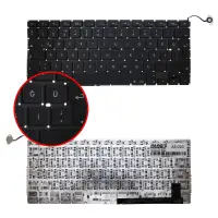 Apple MacBook MC723, MD103, MD104, MD314 MD318 Klavye (Siyah Tr)