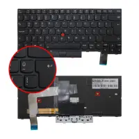 Lenovo ThinkPad T470, A475 Klavye Işıklı (Siyah TR)