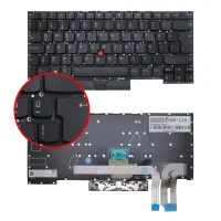 Lenovo ThinkPad T495 Type 20NJ, 20NK Klavye (Siyah TR)