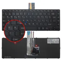 Toshiba Portege A30-C, A30T-C Serisi Klavye Işıklı (Siyah TR)