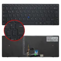 Toshiba Tecra X40-D-162 Klavye Işıklı (Siyah TR)