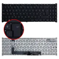 Acer Aspire 3 A315-59G-57NU Klavye (Siyah TR)