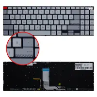 Asus Vivobook Pro 15 OLED M3500 Serisi Klavye Işıklı (Gümüş TR)