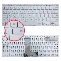 Asus A409, F409, M409 Serisi Klavye (Gümüş TR)