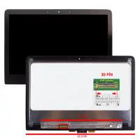 Hp 790188-442, 029A0D302A Uyumlu Dokunmatik - Led Ekran Set