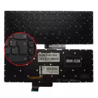 Lenovo Yoga 2 13, Yoga 3 14 Notebook Klavye Işıklı (Siyah TR)