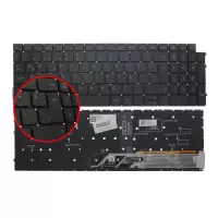 Dell inspiron 15 5510 FSI5F82N Klavye Işıklı (Siyah TR)