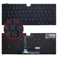 Huawei MateBook 14 KLVL-WDH9 Klavye Işıklı (Siyah TR)