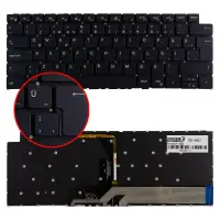 Dell GVG6Y, 0GVG6Y Klavye Işıklı (Siyah TR)