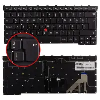 Lenovo ThinkPad X1 Carbon 3 20BS0069TX Klavye Işıklı (Siyah TR)