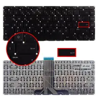 Hp Stream 905570-001, 905570-141 Notebook Klavye (Siyah TR)