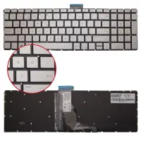 Hp Pavilion 15-cc023cl Notebook Klavye Işıklı (Gümüş TR)