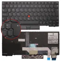 Lenovo ThinkPad X390 Yoga 20NN0029TX Klavye Işıklı (Siyah TR)