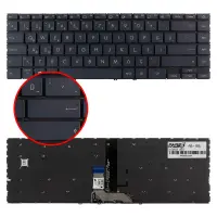 Asus ZenBook 14 UM425 Serisi Klavye Işıklı (Siyah TR)