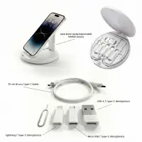 Steep Solid BH-F1 5 Parça Mobil Kit (Beyaz)