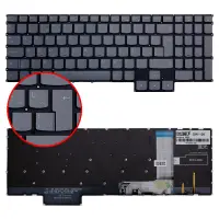 Lenovo IdeaPad Gaming 3 SN21F36129, PT5SYXBG Klavye Işıklı (Füme TR)