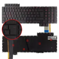 Asus ROG G752VS(KBL)-GB274T Notebook Klavye Işıklı (Siyah TR)
