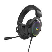 Gameagle Auralis 7.1 RGB Kablolu Mikrofonlu 7.1 USB Profesyonel Oyuncu Kulaklık Siyah