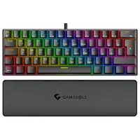 Gameagle Helios RGB Kablolu Bilek Destekli TR Layout Double Shot Full Anti-Ghosting Mekanik Oyuncu Klavyesi