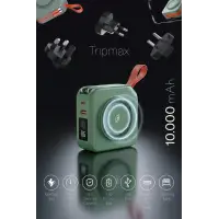 Pars Power Tripmax PRS-M001B Travel Şarj aleti (Yeşil)