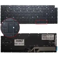 Dell G15 5510 P105F, P105F00 Klavye Işıklı (Siyah TR)