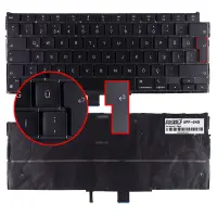 Apple MacBook Air MGN73 MGNA3 MGNE3 Klavye Işıklı (Siyah TR)