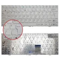 Asus Eee PC R051CX Notebook Klavye (Beyaz TR)
