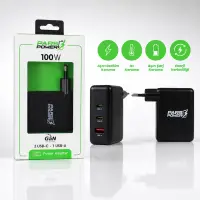 Pars Power 100W USB - TypeC Hızlı Pd - Gan Adaptör Şarj Aleti-Cihazı