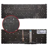 Acer Nitro 16 N22Q22 Klavye Işıklı (Siyah TR)