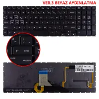 Hp Omen 15-dc1005nt, 15-dc1006nt Klavye Işıklı (Siyah TR)