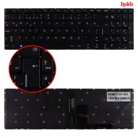 Lenovo IdeaPad 310-15IAP Notebook Klavye Işıklı (Siyah TR)