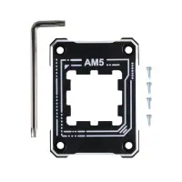 AM5 CPU Sabitleme Yüksek Performanslı Alüminyum Braketi (Siyah)