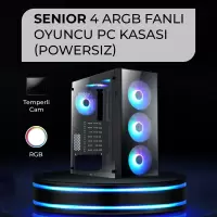 Node Game ND-SNR100A SENIOR 4 ARGB Fanlı Oyuncu Bilgisayar Kasası