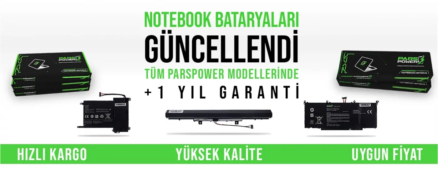 Pars Power Bataryalarda 1 Yıl Garanti
