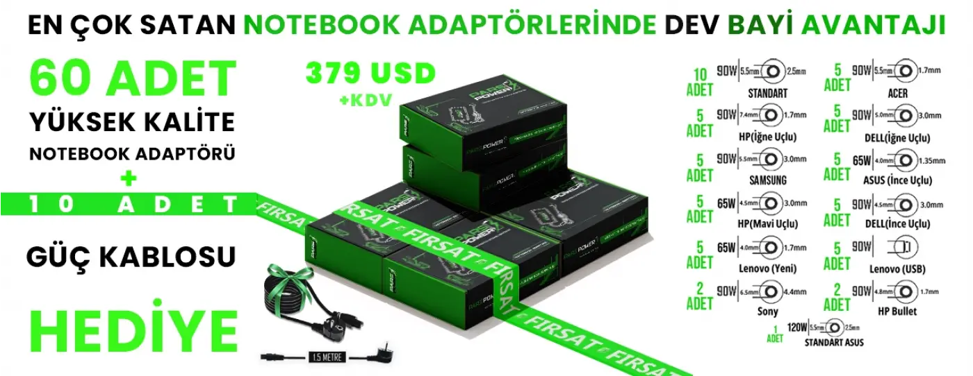 Adaptör Paket