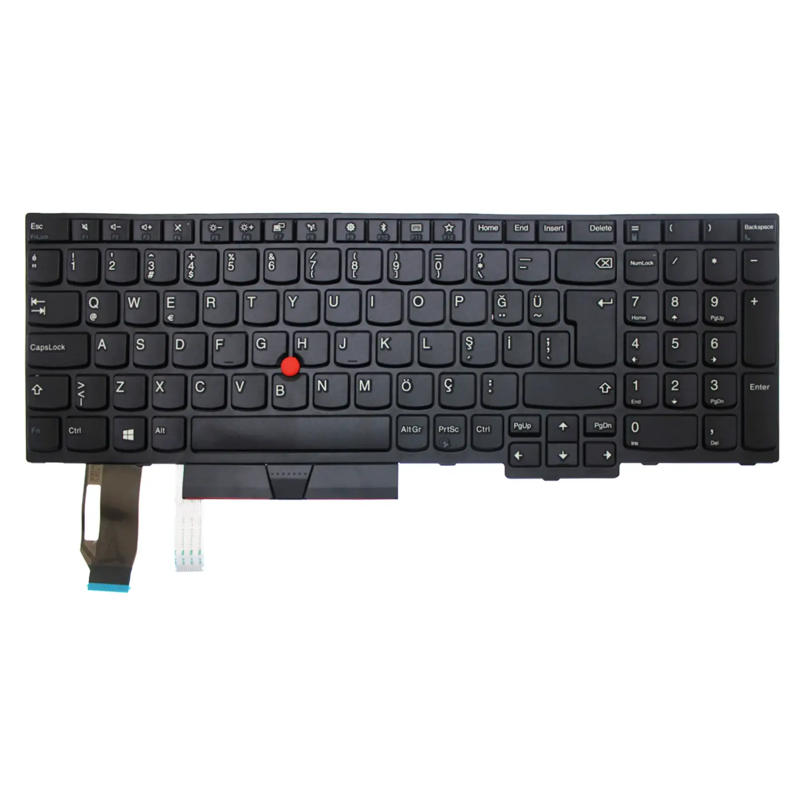 Lenovo ThinkPad E590, E595, L580 Serisi Klavye (Siyah TR) Satın Al
