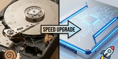 Bilgisayarım Çok Yavaş ve Donuyor! Çözüm: SSD ile Hızlandırma Rehberi