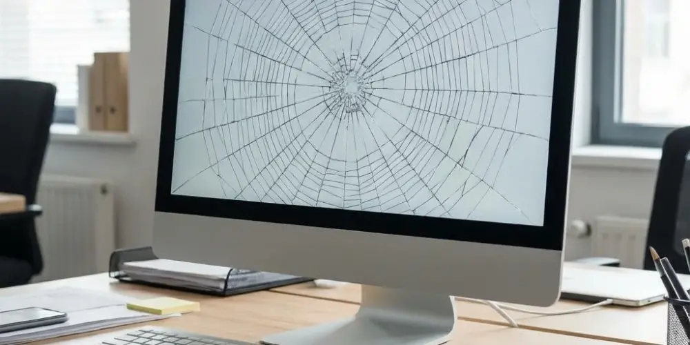 Dell AIO AIO PC Ekranı Kırıldı (İç Ekran/Panel Değişimi) Çözümü