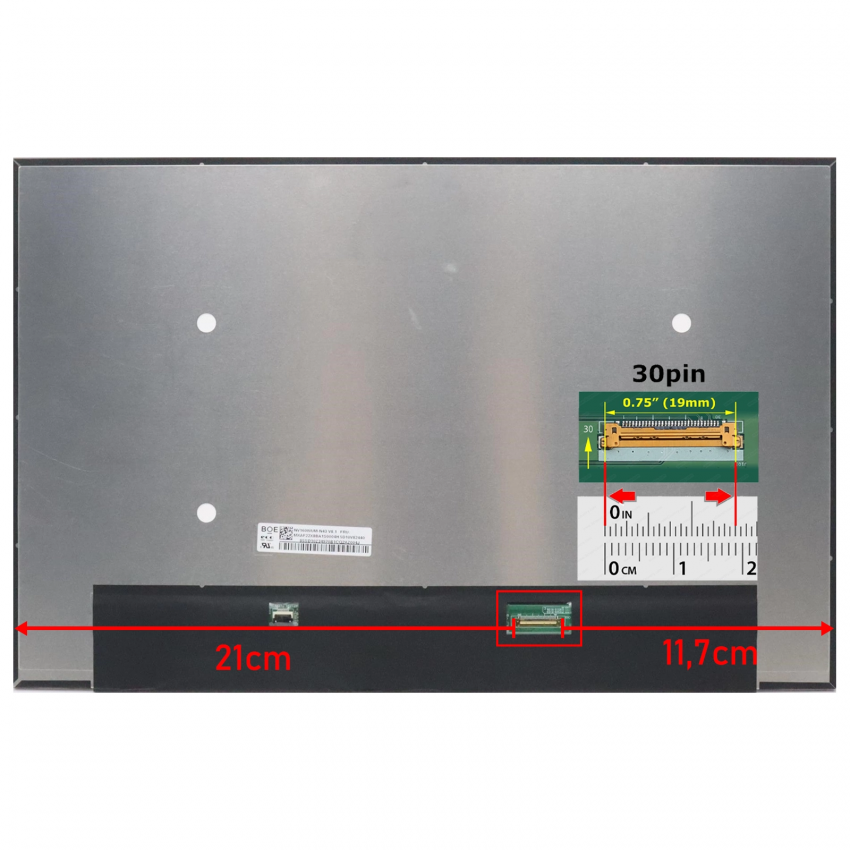 Écran Tactile 16 Pouces Pour Lenovo ThinkPad E16 Gen 1 – Type 21JN – WUXGA Mat