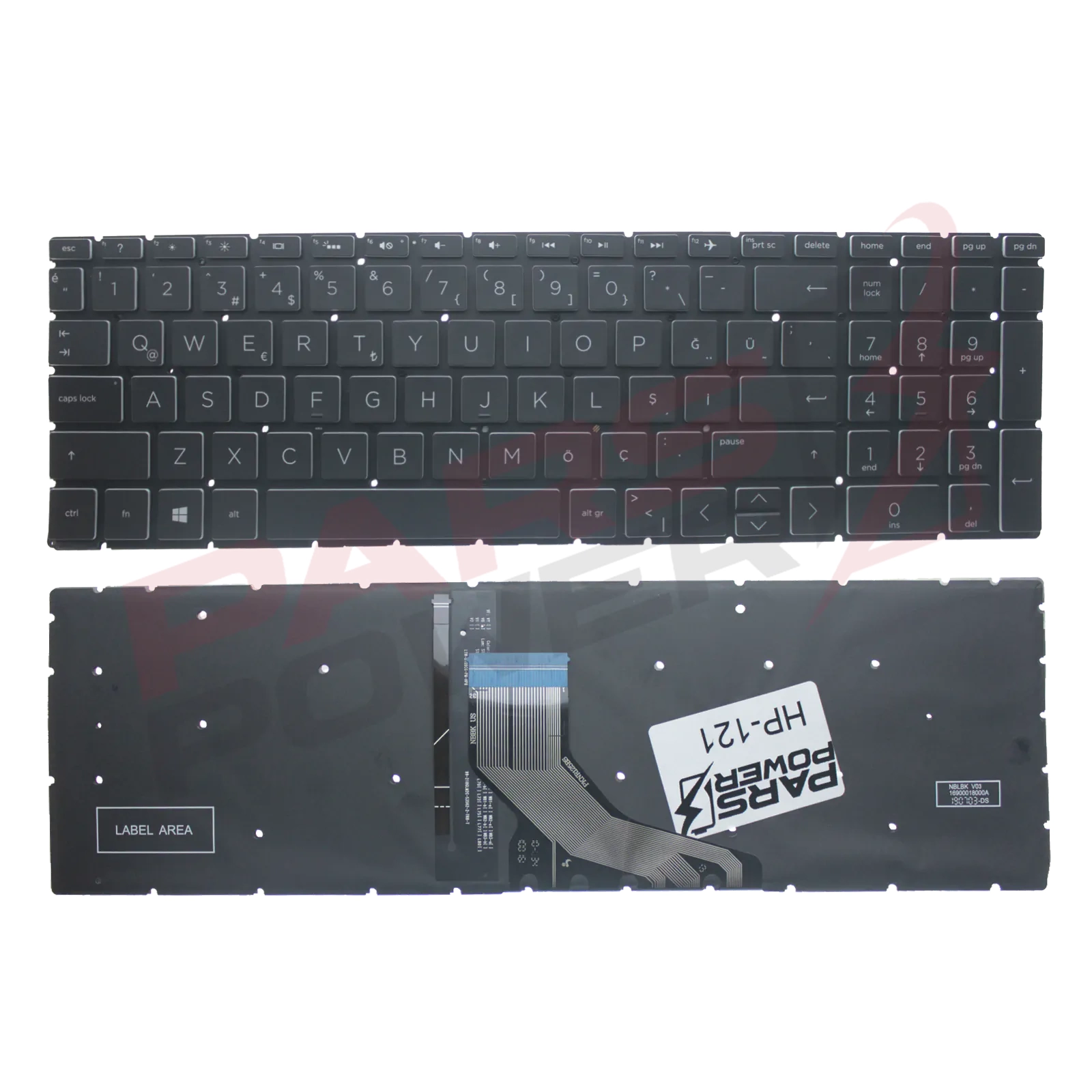 Teclado Orginal Para Hp 15-da 250 G7 255 G7 256 G7 Iluminado | Cuotas