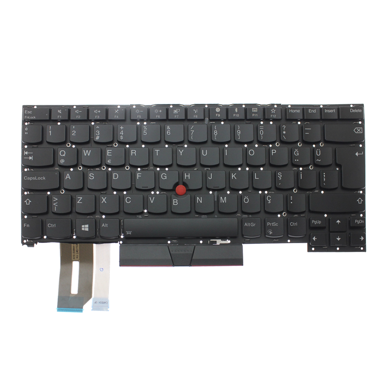 Tastiera Italiana Retroilluminata Di Ricambio Per Lenovo ThinkPad E14 Gen 3 - Layout IT, Senza Cornice