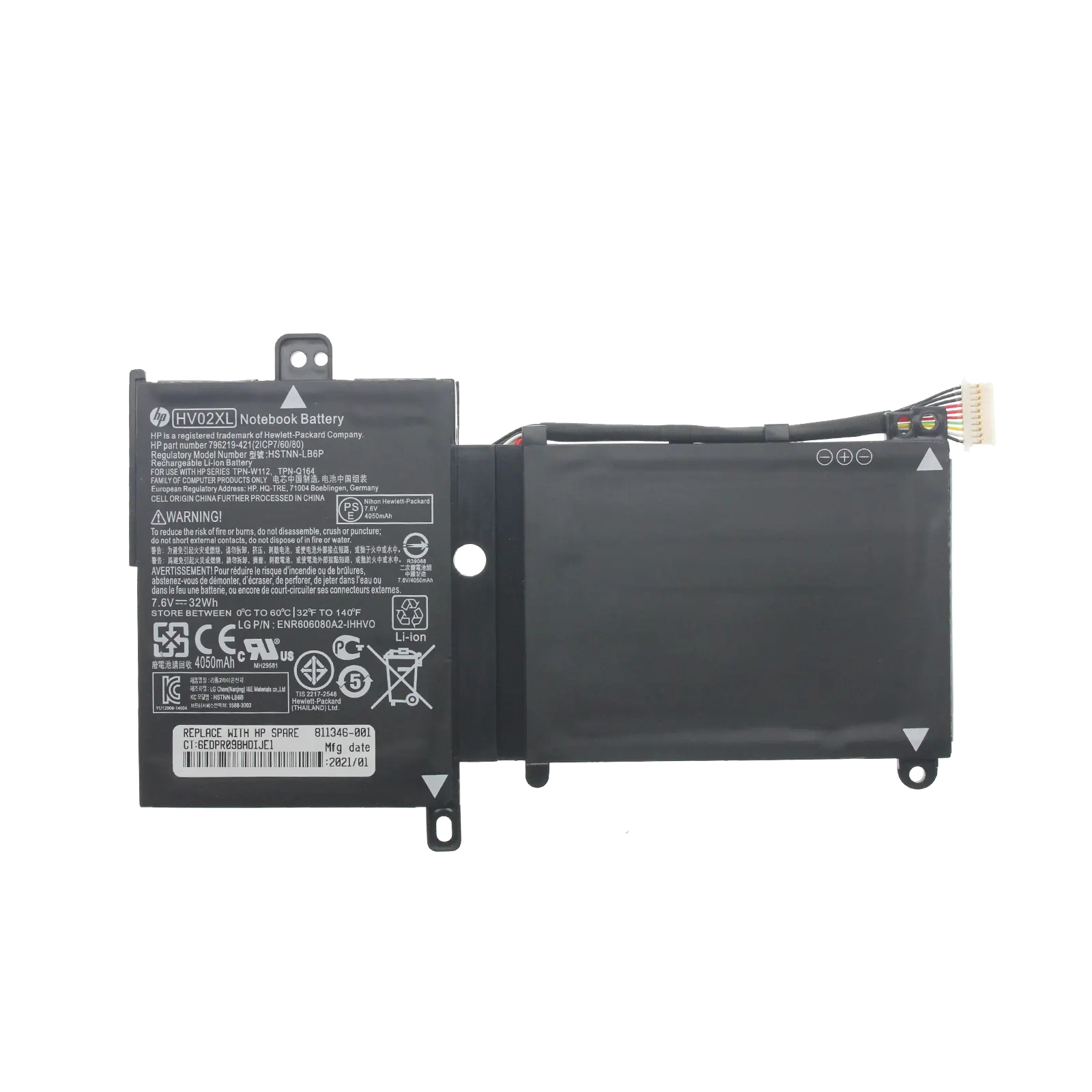 Connecteur D'alimentation DC Jack Pour HP Pavilion X360 11-k100nk/nl - Neuf, Générique