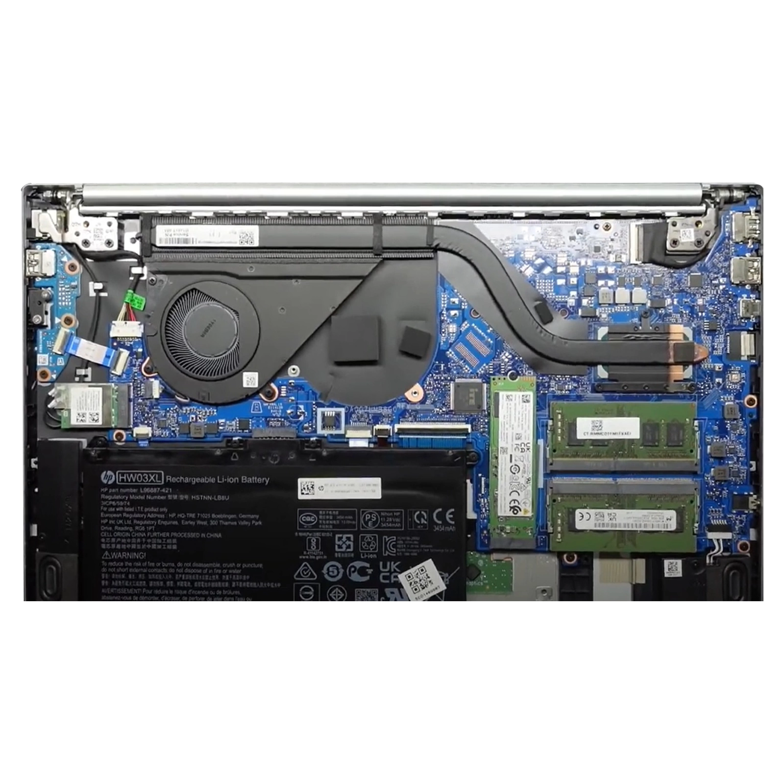 Écran LCD HP Pavilion 15-EH0XXX 15,6" HD 1366x768, Connecteur 30 Pins, Neuf