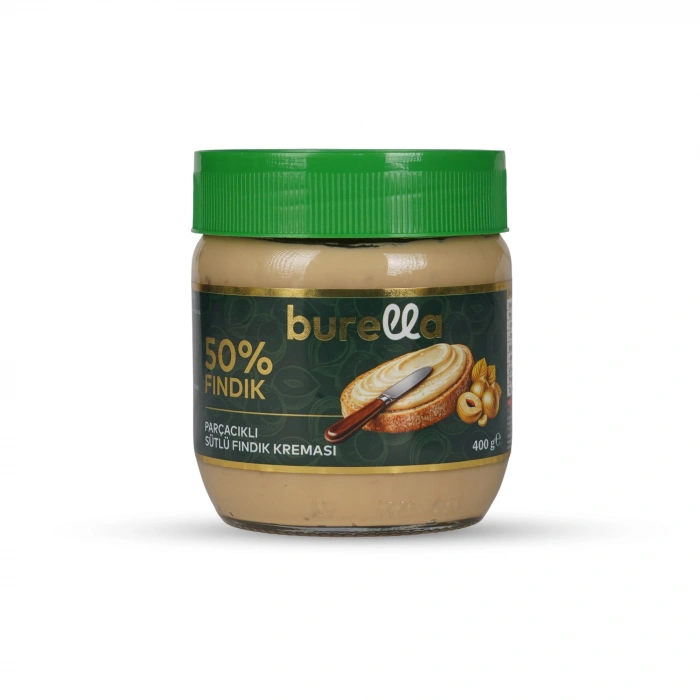 %50 Fındık Parçacıklı Sütlü Krema (400 gr)