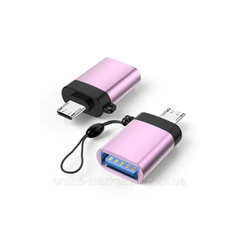 Metal Micro Otg Usb Aparat - Dönüştürücü